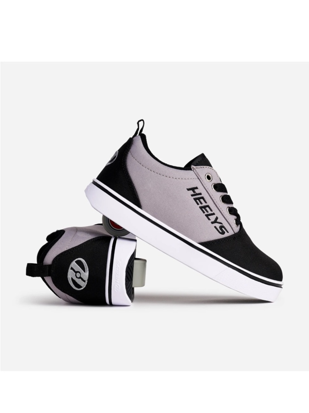 Heelys Men Youth Pro 20 Canvas Shoes with wheels Preppy Casual Teen Sneaker